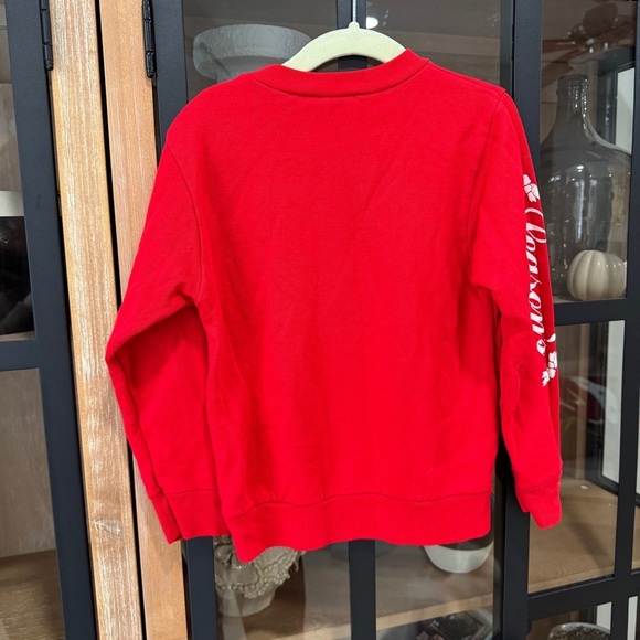 Vintage 90s Disney Mickey Mouse Santa Sweatshirt Christmas long sleeve tee - Picture 6 of 8